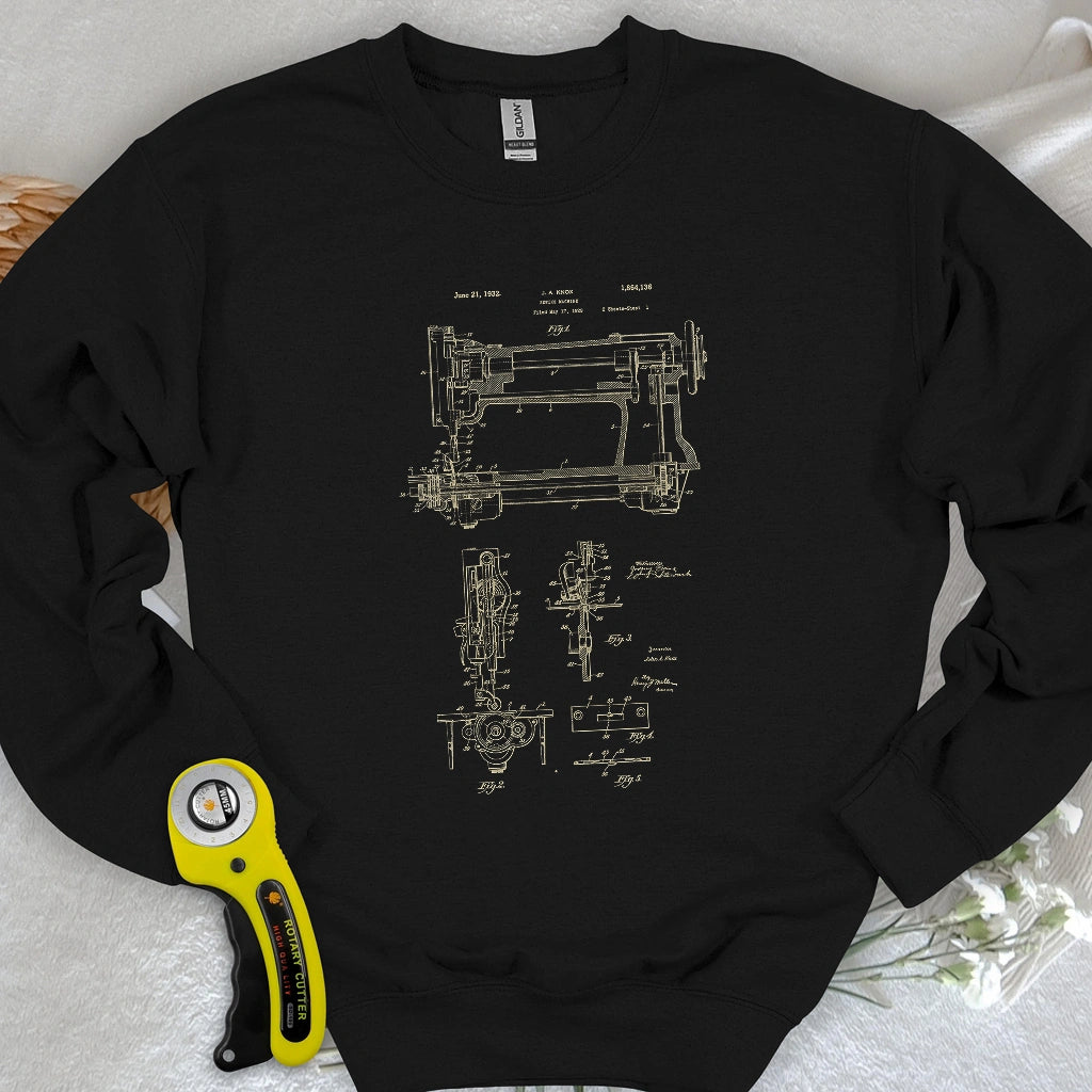 Sewing Pattern Sweatshirt