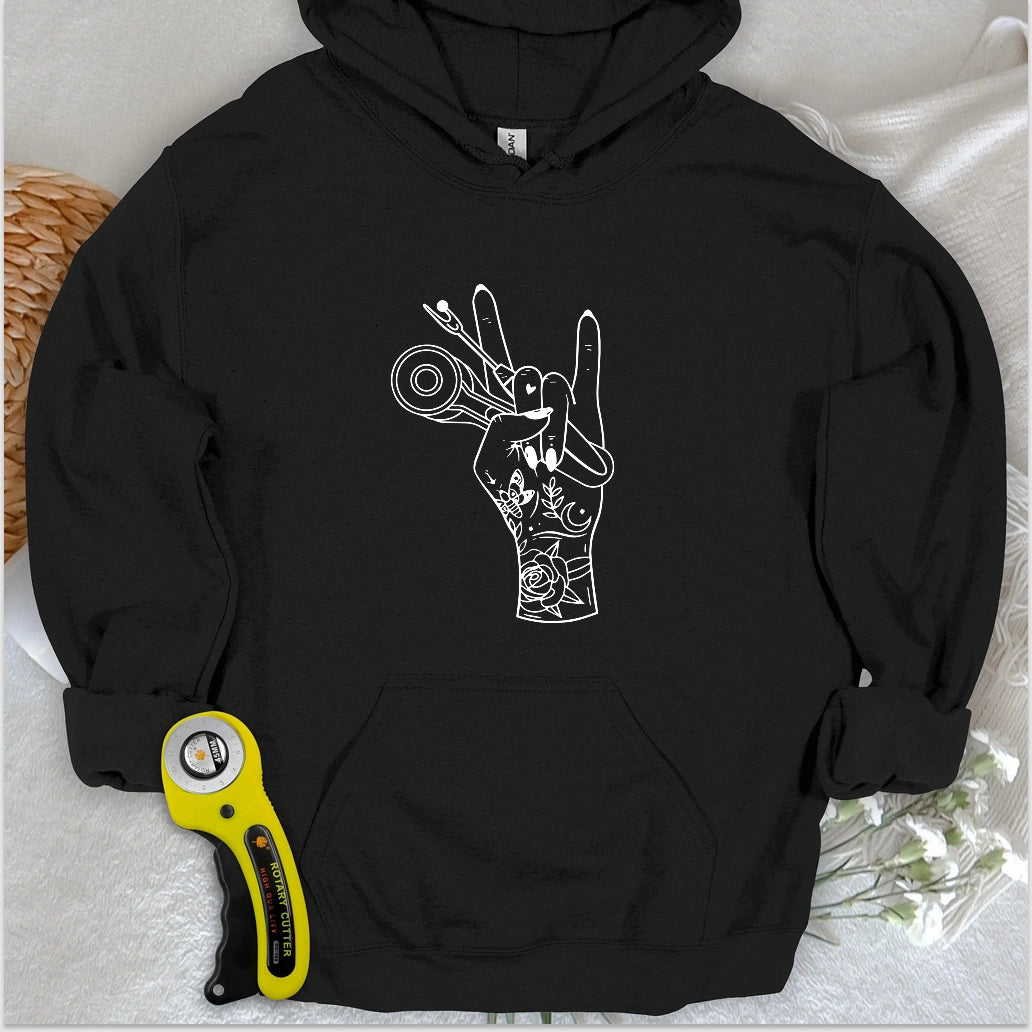 Sewing Rock Hoodie