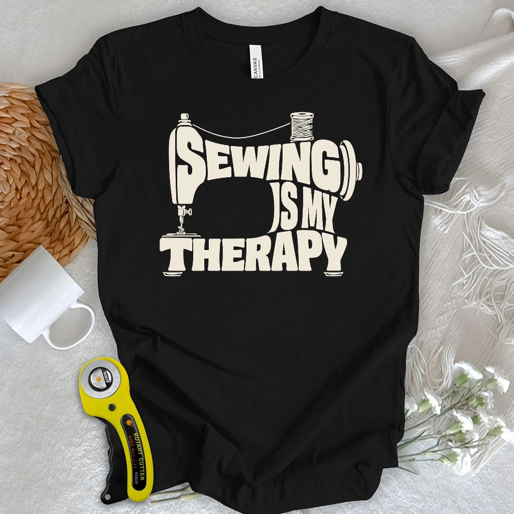 Sewing Therapy Machine T-shirt