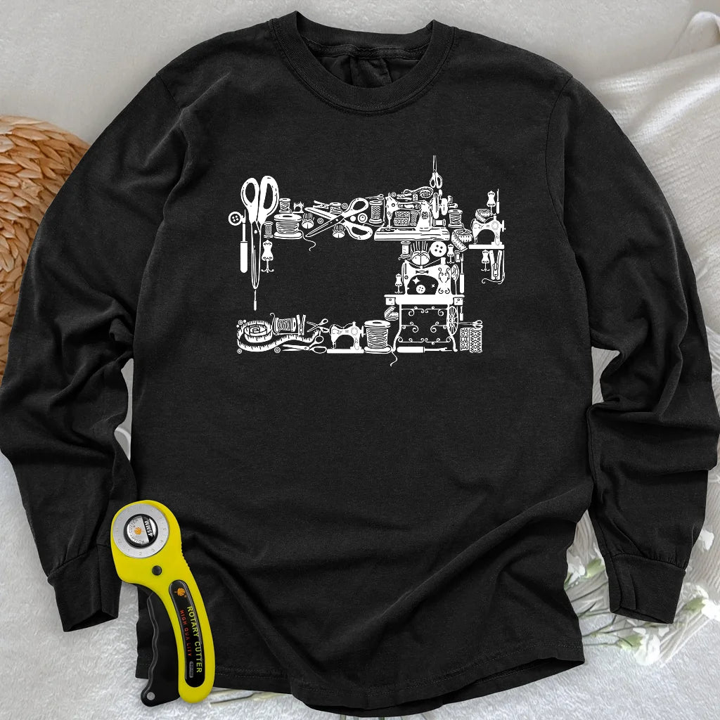 Sewing Tools Long Sleeve T-shirt