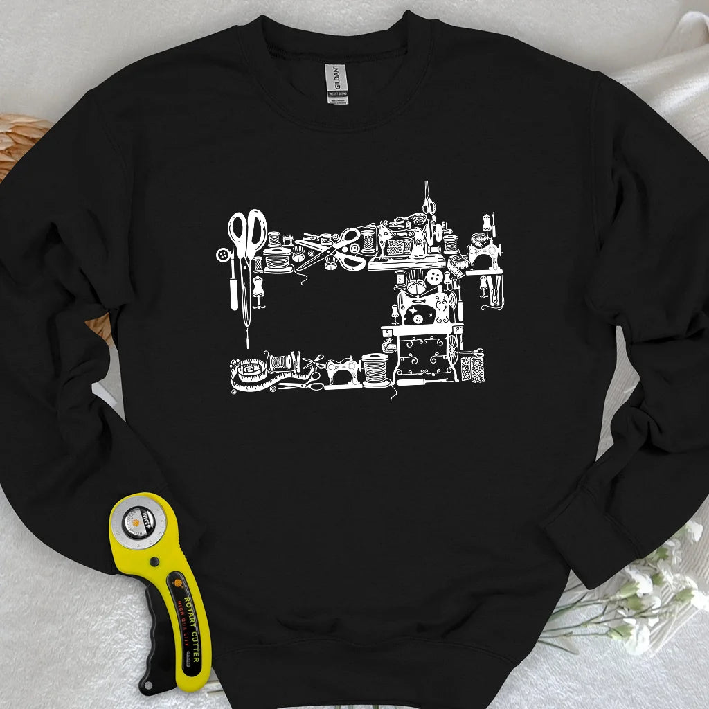 Sewing Tools Sweatshirt