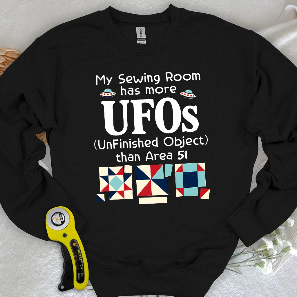 Sewing UFOs Sweatshirt