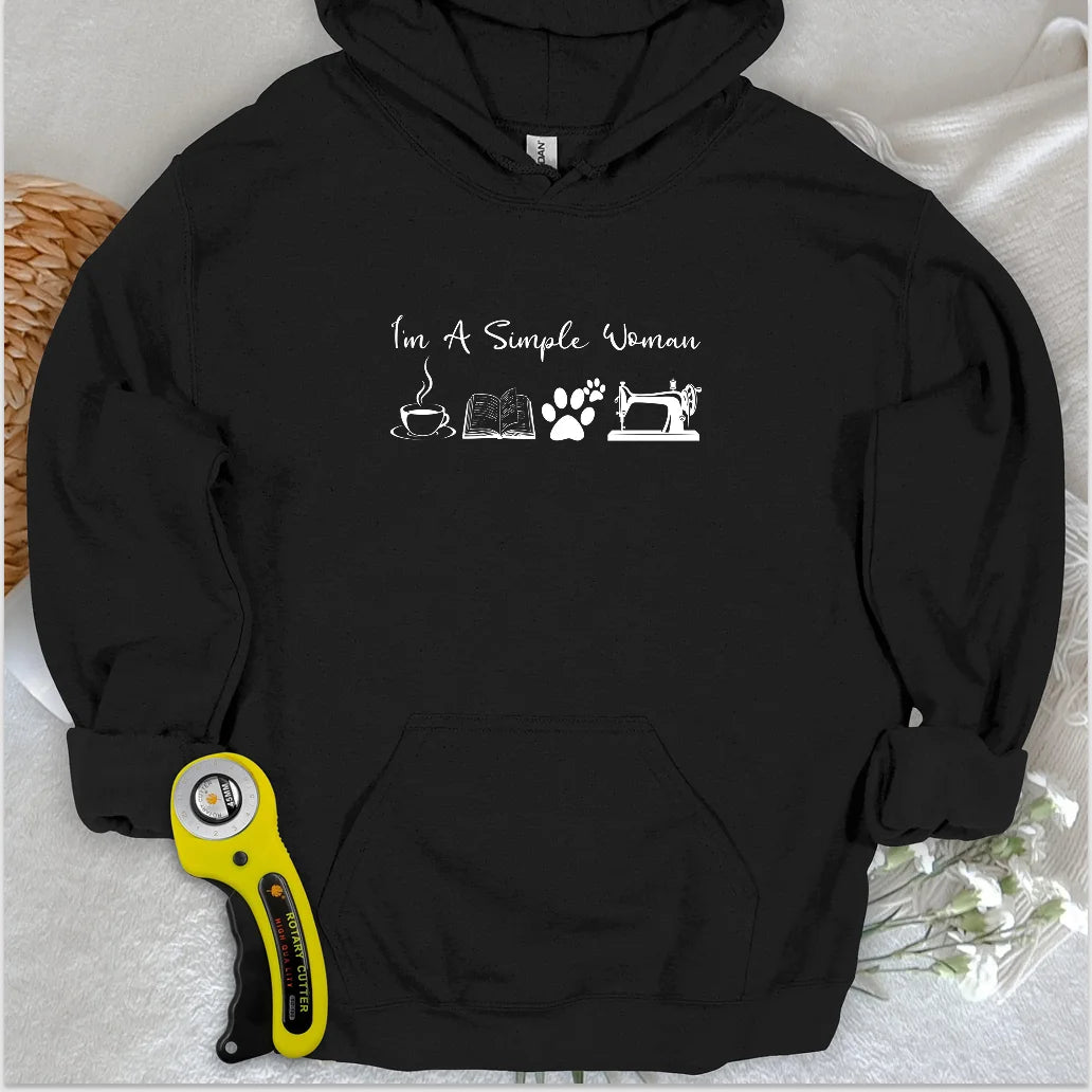 Sweat à capuche femme couture