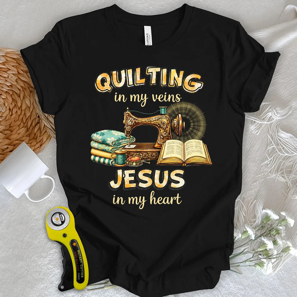 Sewn With Jesus T-Shirt