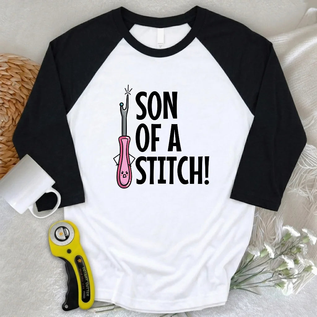 Son Of A Stitch 3/4 Sleeve T-shirt