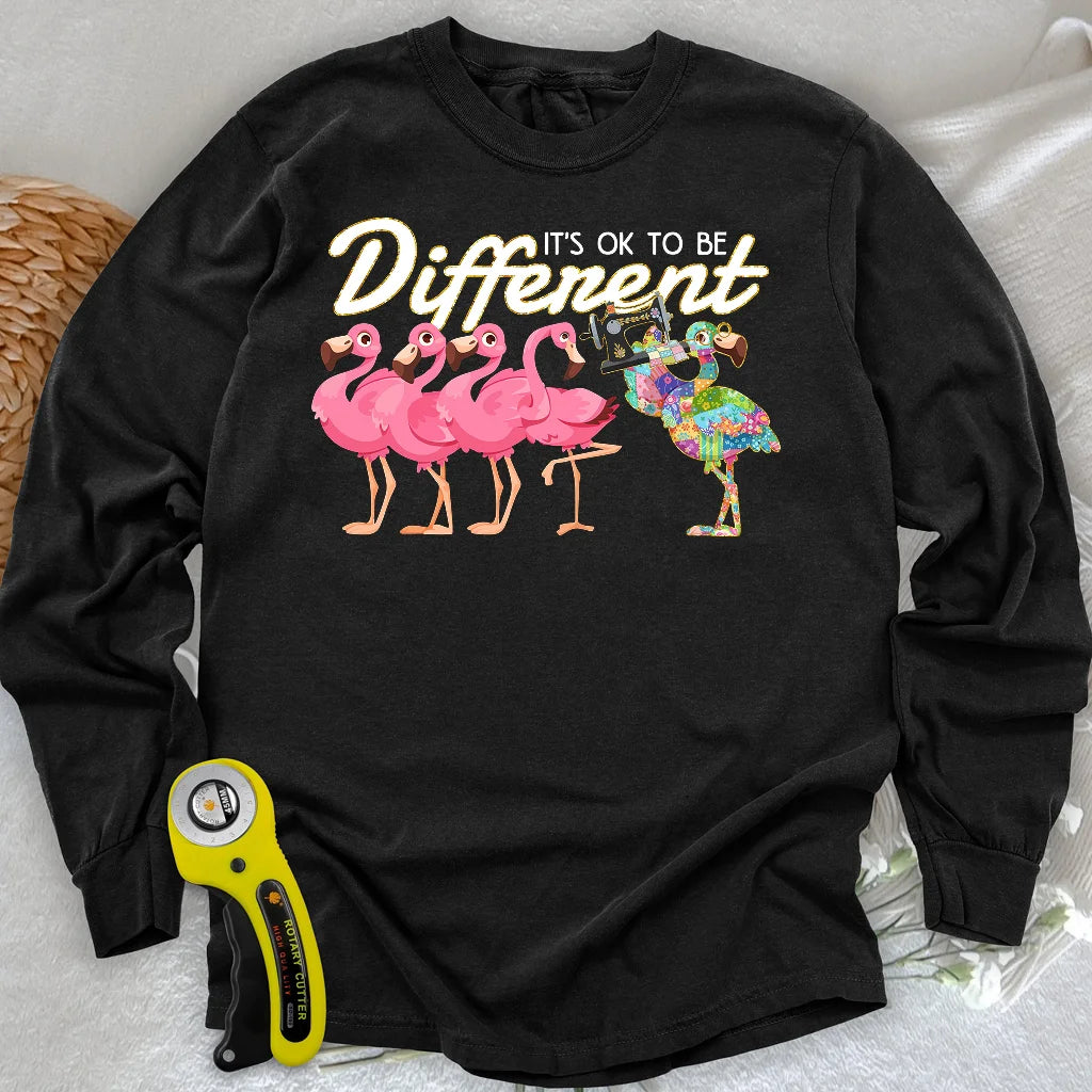 Stand Out Flamingo Long Sleeve T-shirt