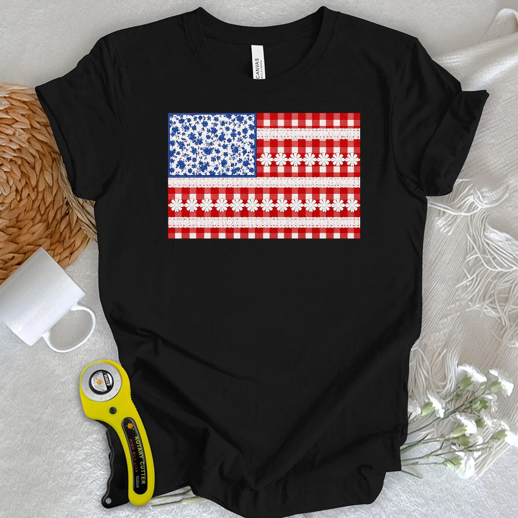 Stars & Scraps Flag T-shirt