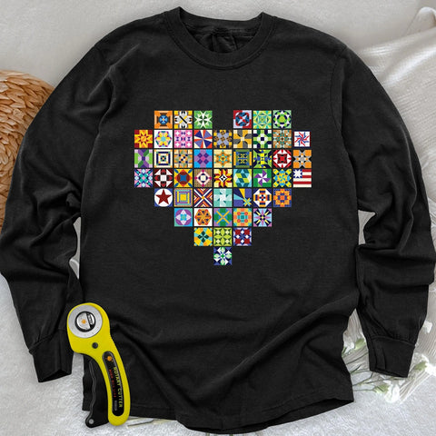 States of quilt Long Sleeve T-shirt