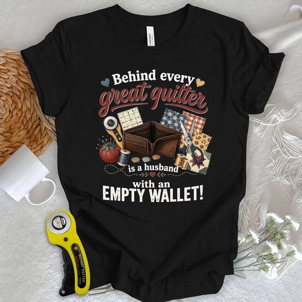 Stitched with Love, Paid by Him T-Shirt