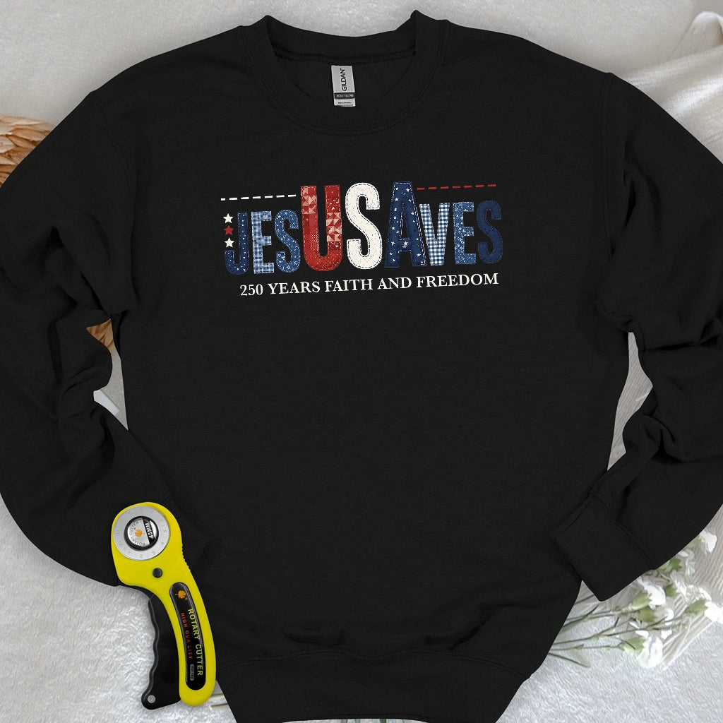 Stitching Faith Since 1776 Sweatshirt