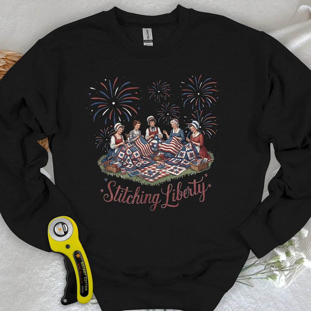 Stitching Liberty Sweatshirt