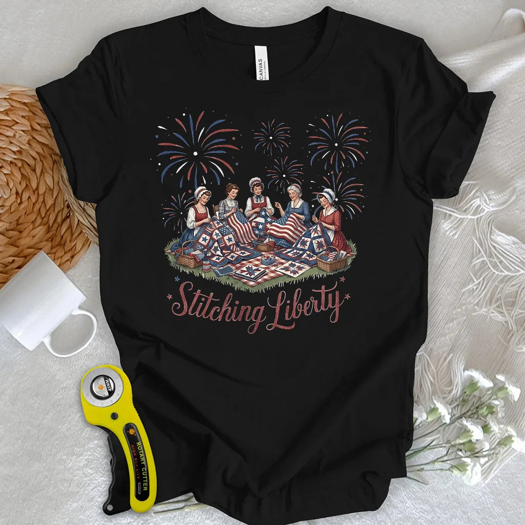 Stitching Liberty T-Shirt