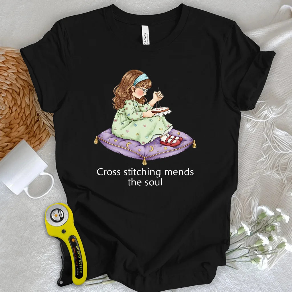 T-shirt "Coudre l'âme"