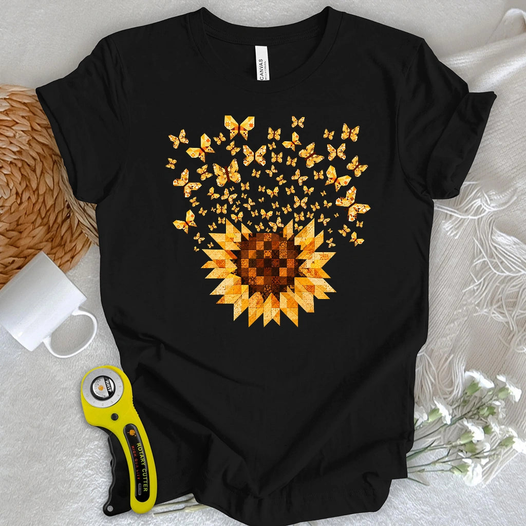 Sunflower Magic Quilt Bloom T-shirt