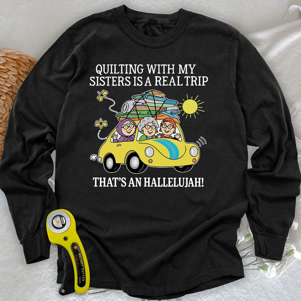 C'est un T-shirt à manches longues "Hallelujah" !