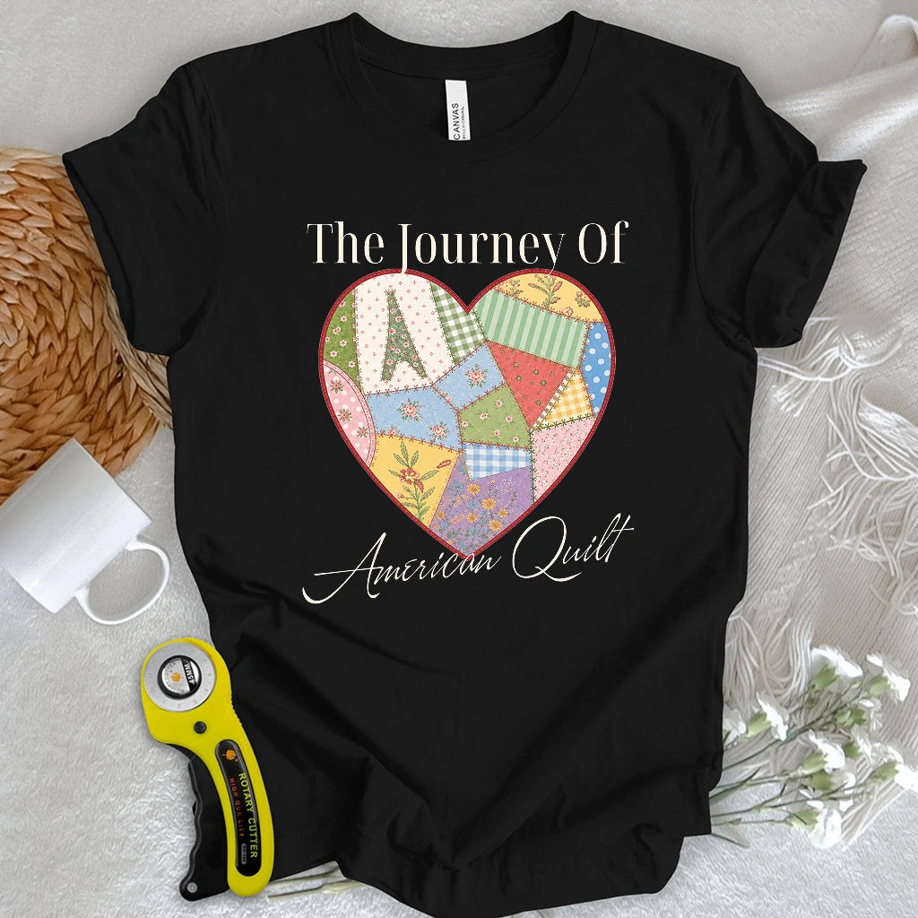 The Journey of American Quilt T-shirt