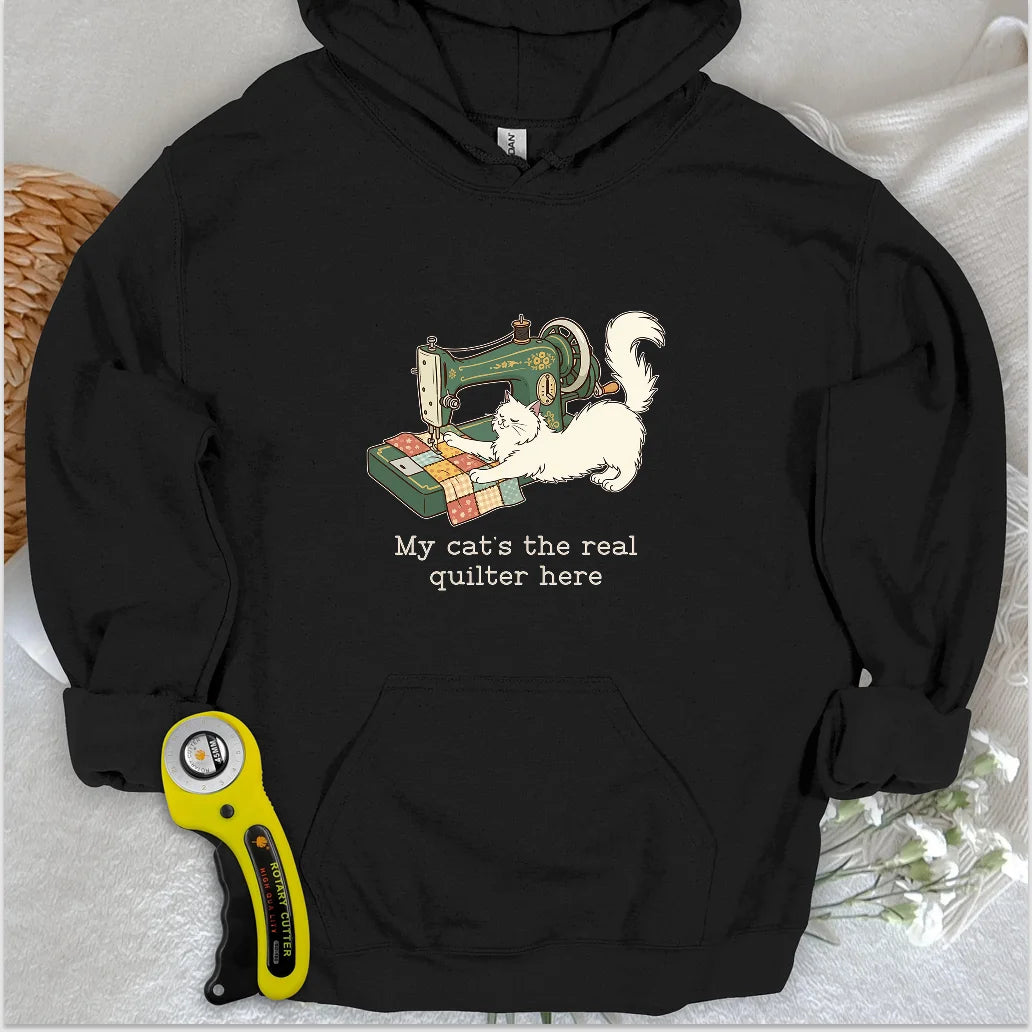The Purrfect Seamstress Hoodie