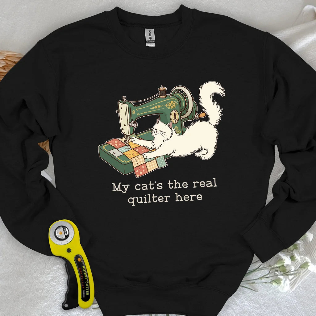 The Purrfect Seamstress Sweatshirt