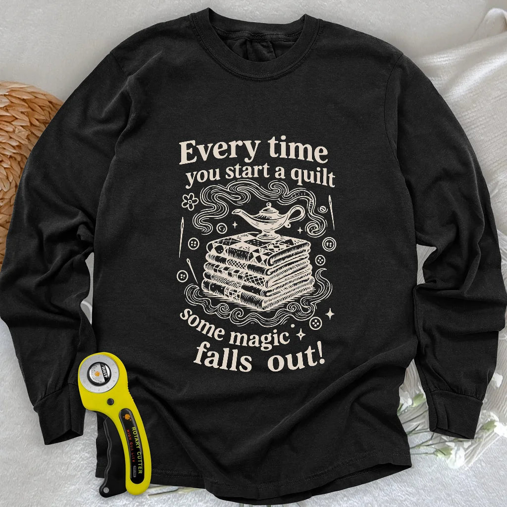 The Quilter’s Genie Long Sleeve T-shirt