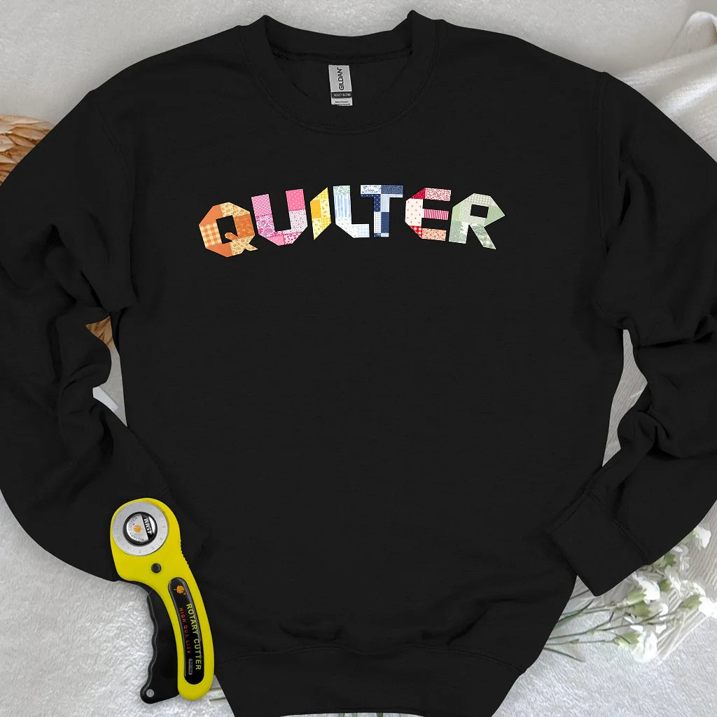 The Quilter's Studio Sampler Sweatshirt
