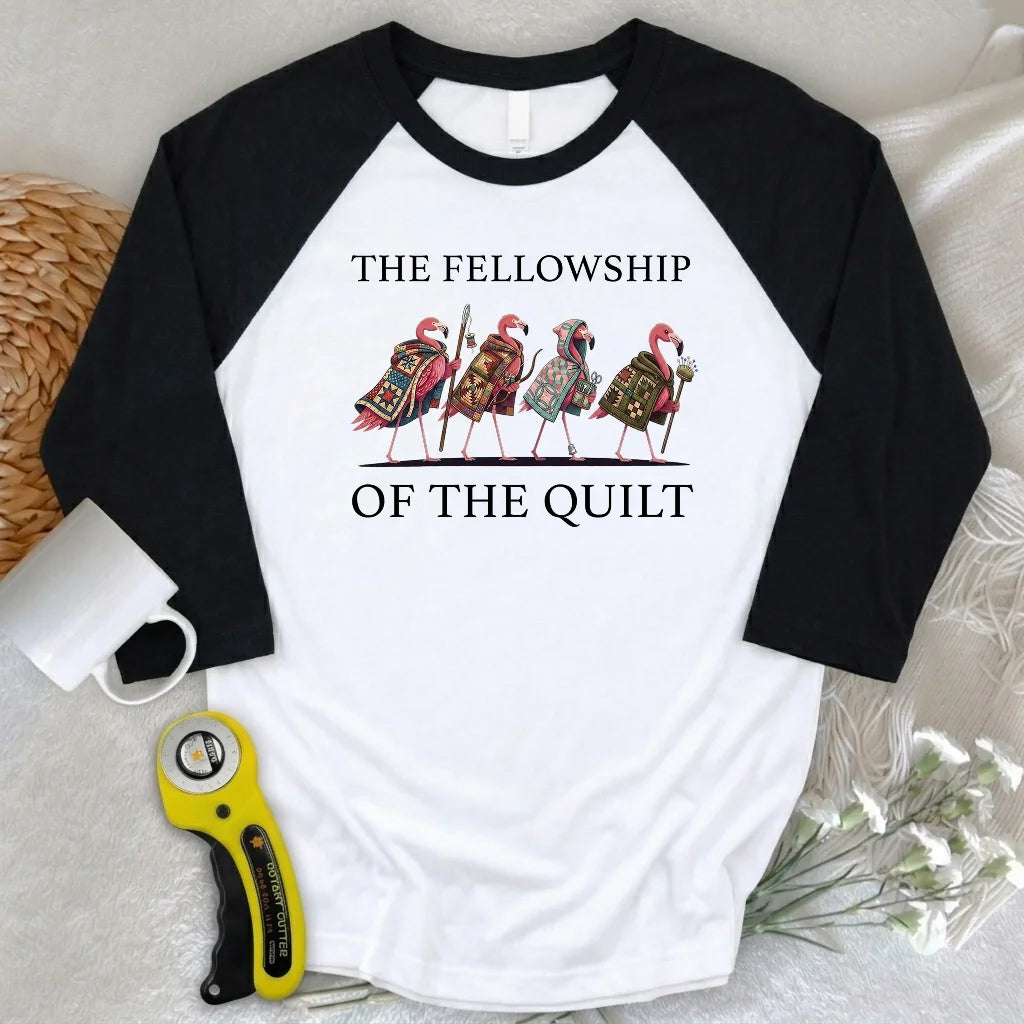 The Quilting Fellowship 3/4 Sleeve T-shirt