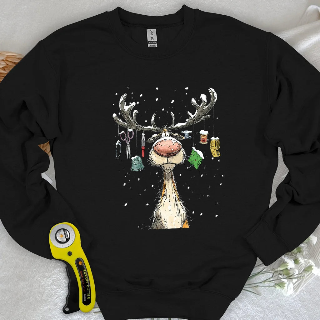 Le sweat-shirt matelassé Renne