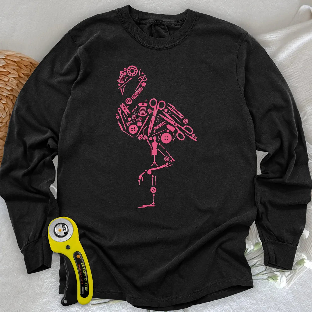 Das Flamingo Langarmshirt von The Tailor
