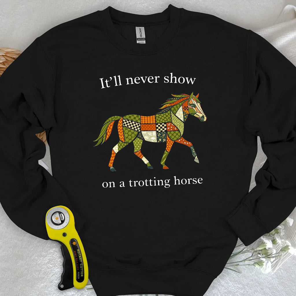 Trotting Horse Rule Sweatshirt