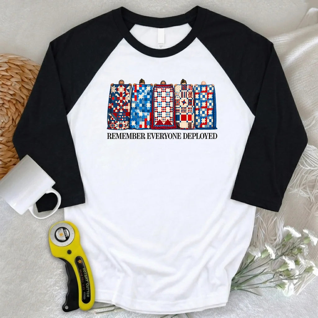 US Veteran 3/4 Sleeve T-shirt