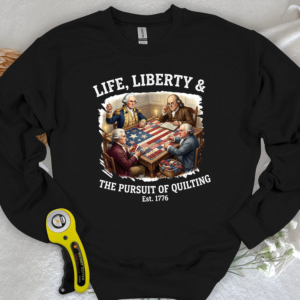 United We Quilt 1776 Sweatshirt