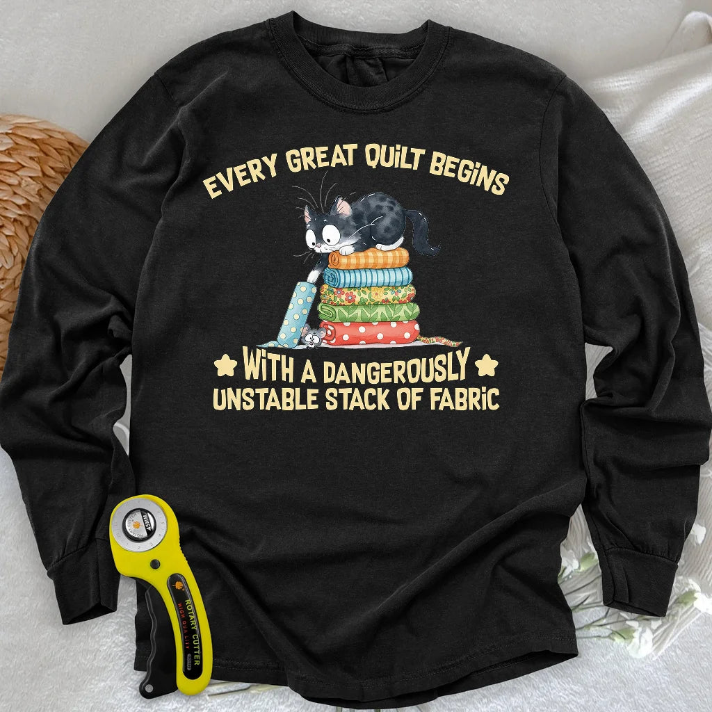 Unstable Fabric Long Sleeve T-shirt