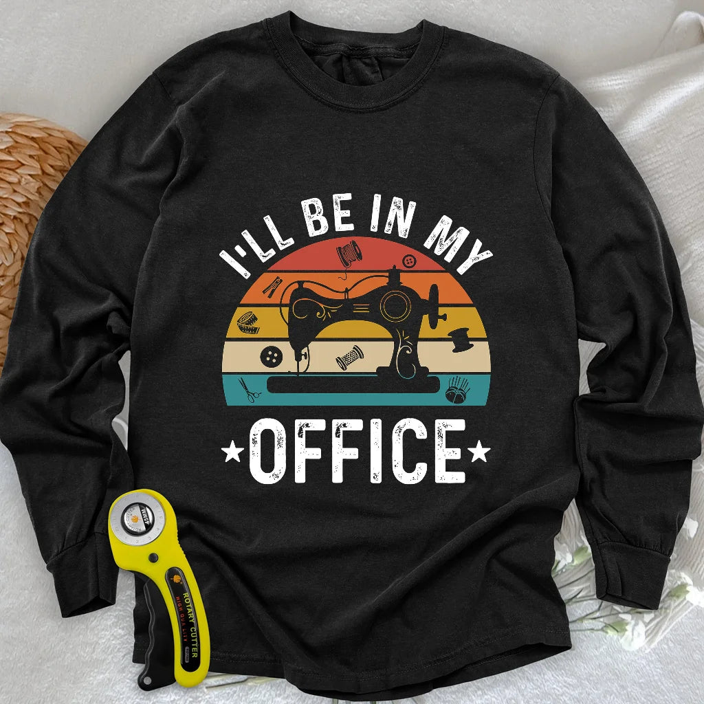 Vintage Office Long Sleeve T-shirt