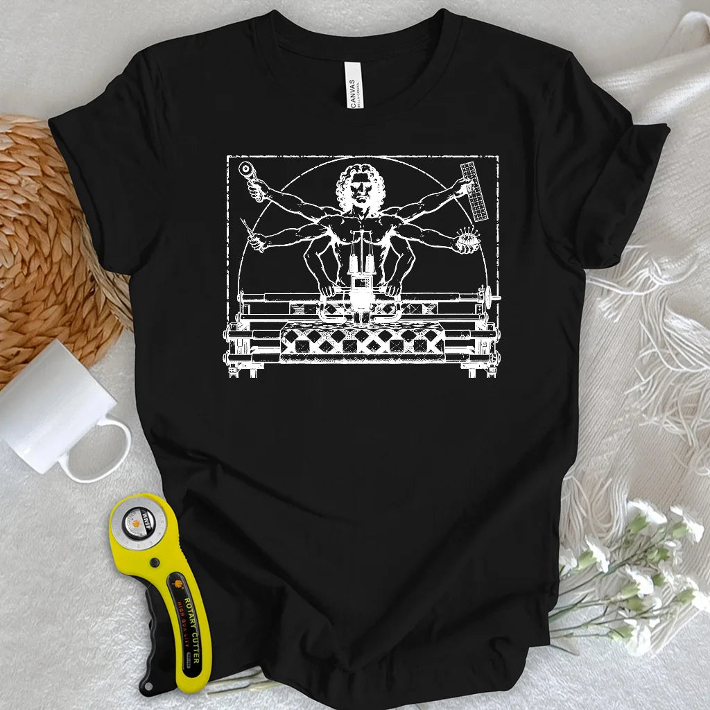 Vitruvian Longarmer T-shirt