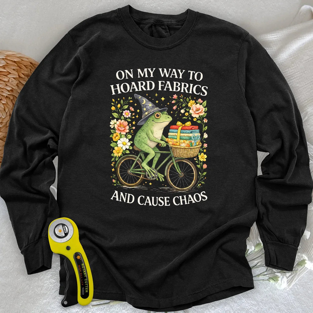 Way To Hoard Fabric Long Sleeve T-shirt