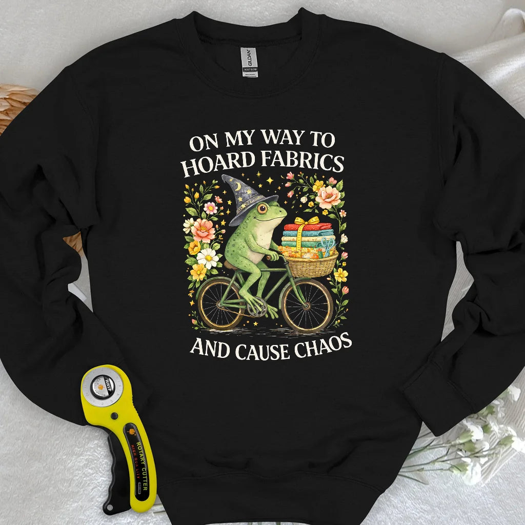 Way To Hoard Fabric Sweatshirt
