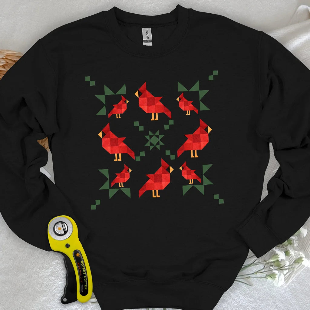 Wenn Kardinäle erscheinen Sweatshirt