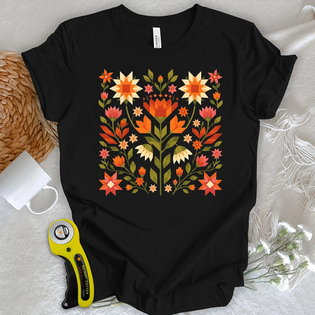 Wildflower Patchwork T-shirt