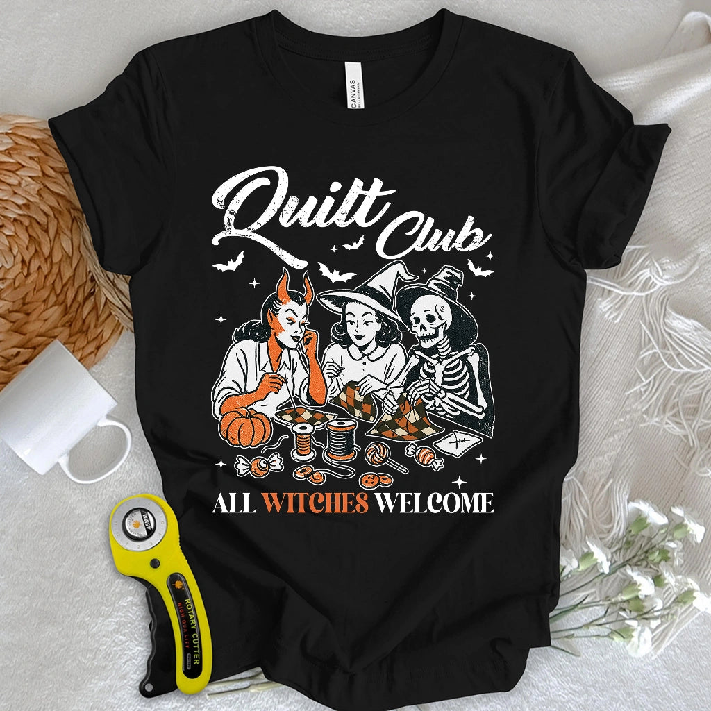 Witches' Quilt Club T-shirt
