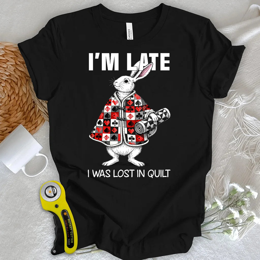 Wonderland Patchwork Hare T-shirt