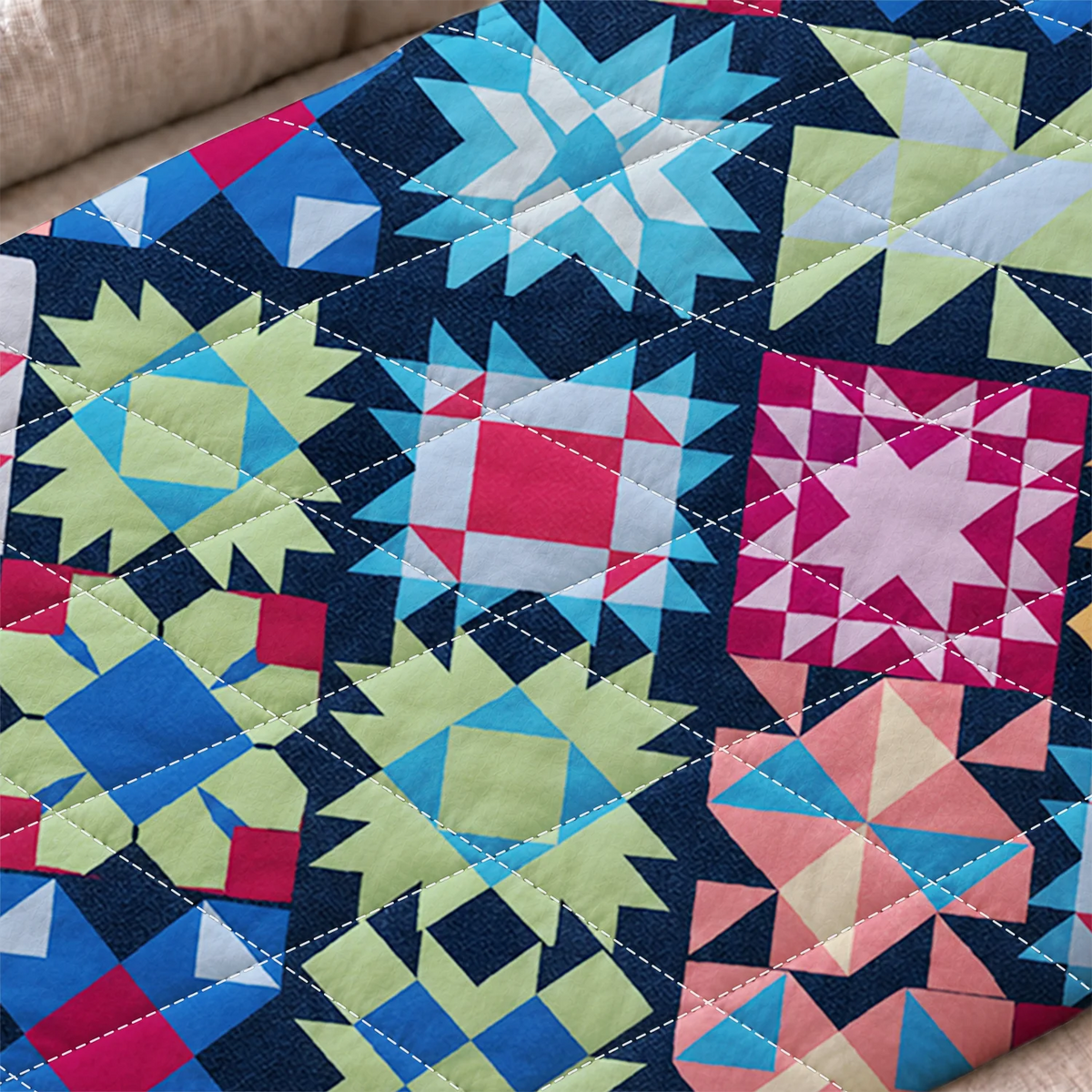 Prism Quilt Blanket