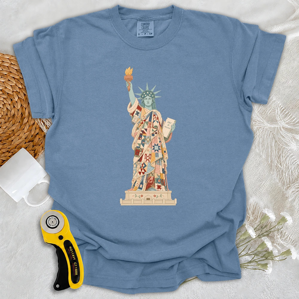 Comfort Colors Liberty Wrapped in Love T-shirt