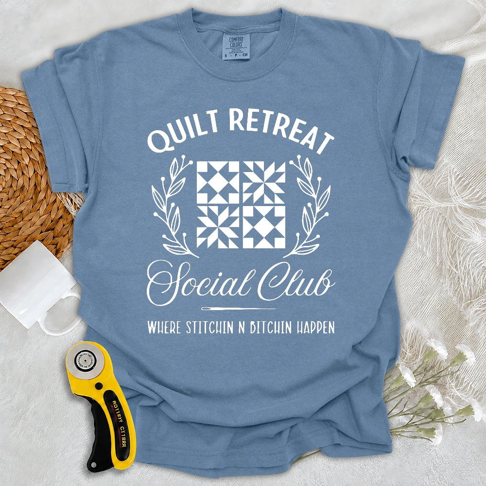 Comfort Colors Quilt Retreat T-shirt