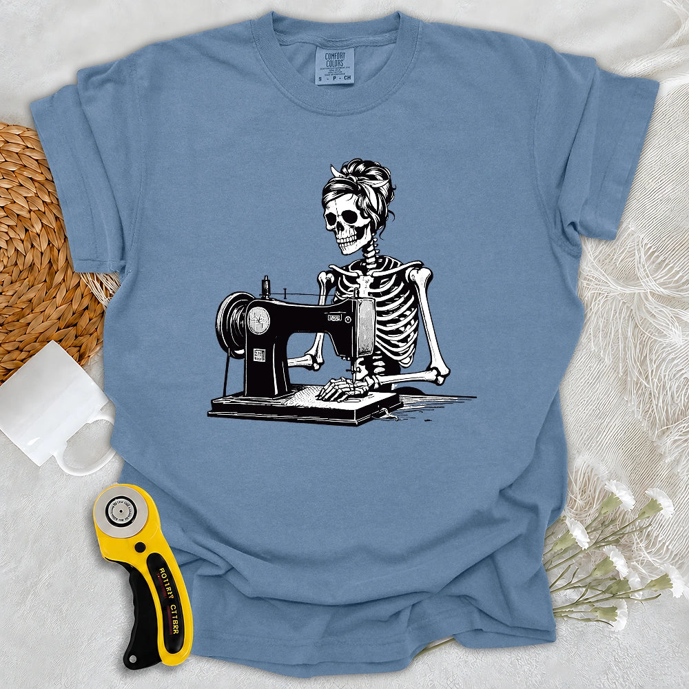 Comfort Colors Quilting Skeleton T-shirt