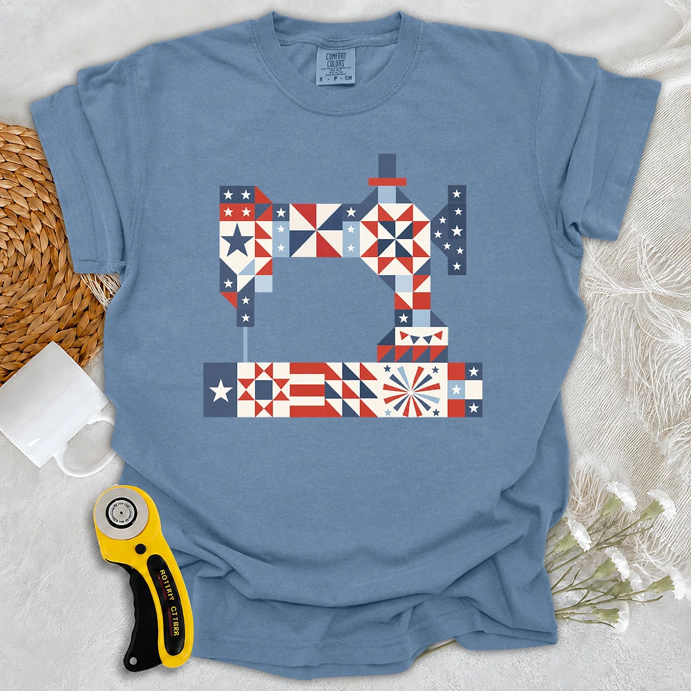 Comfort Colors Stars & Stitches Sewing T-shirt