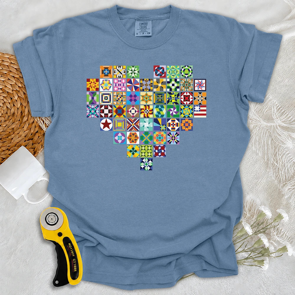 Comfort Colors States of Quilt T-shirt