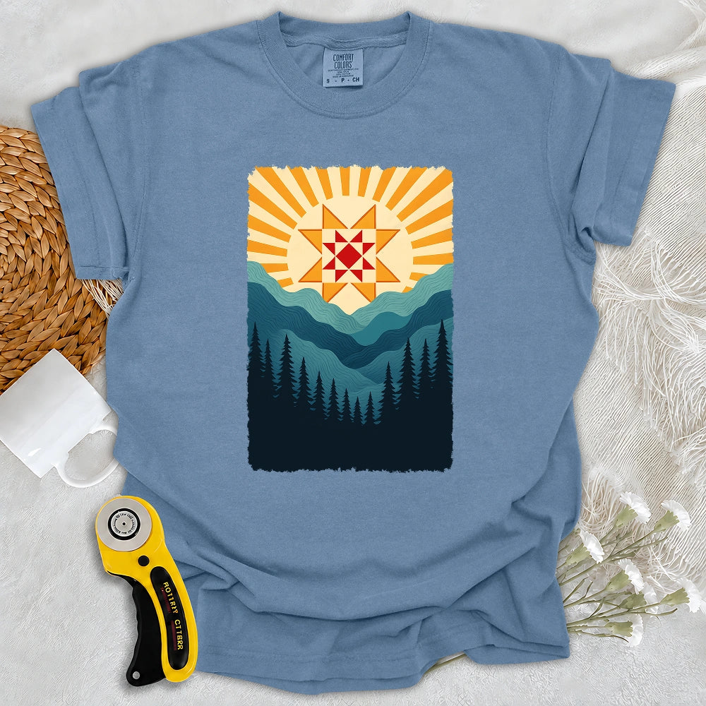 Comfort Colors Quilting Sun T-shirt