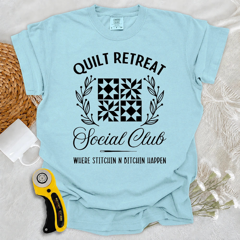 Comfort Colors Quilt Retreat T-shirt