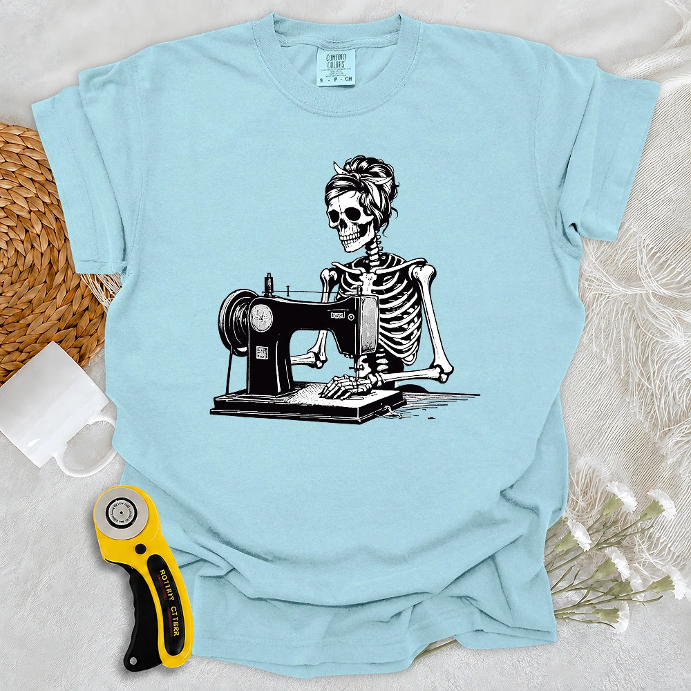 Comfort Colors Quilting Skeleton T-shirt
