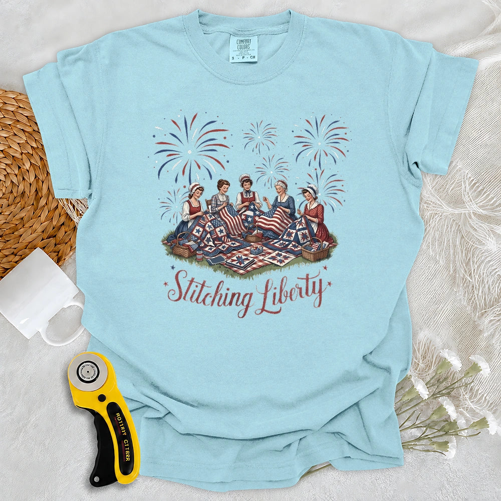 Comfort Colors Stitching Liberty T-Shirt