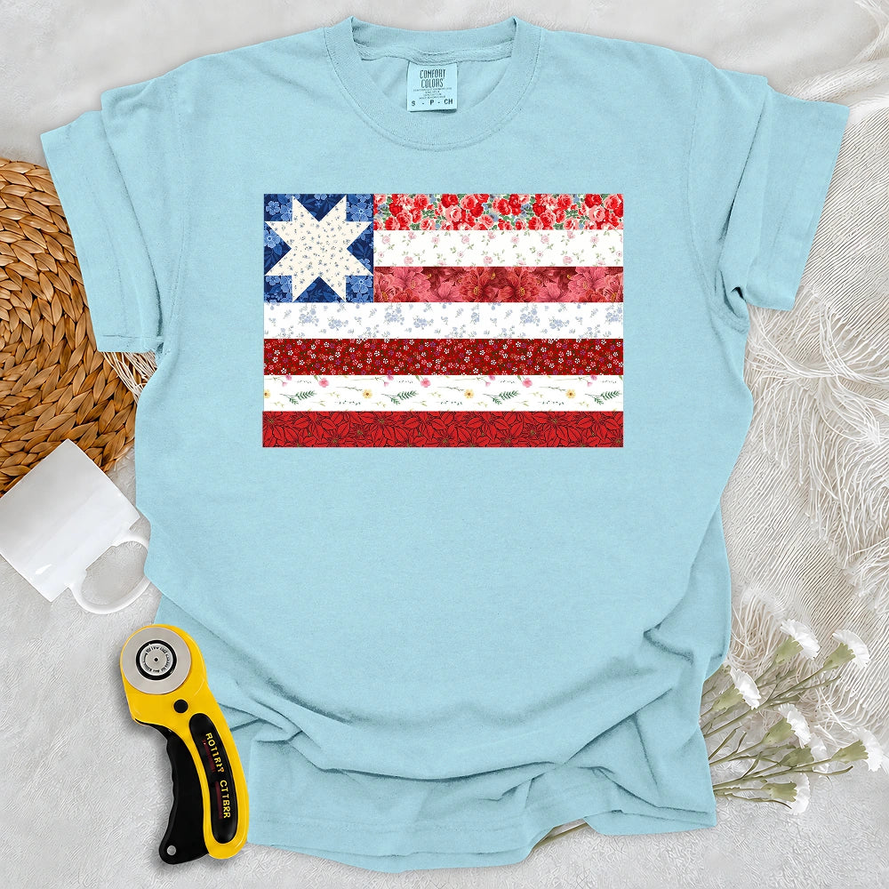 Comfort Colors USA Star Flag T-shirt